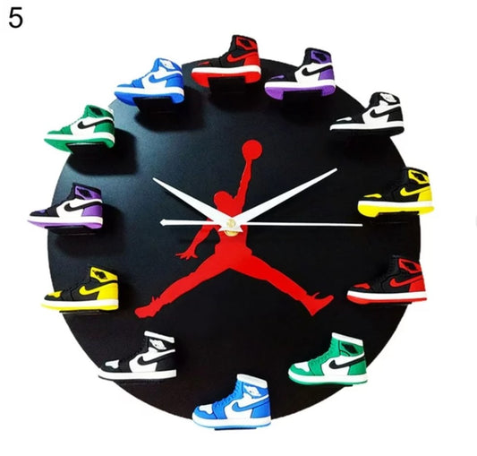 'Jordan' Sneaker Clock