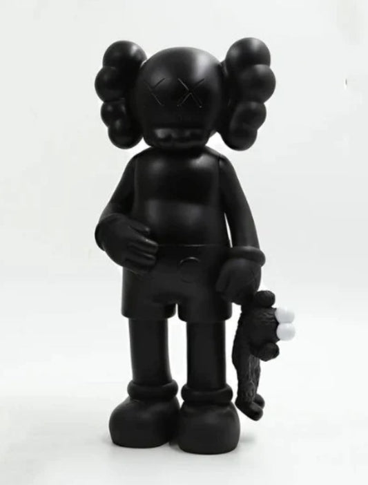 'Father & Son' Black Kawz Statue